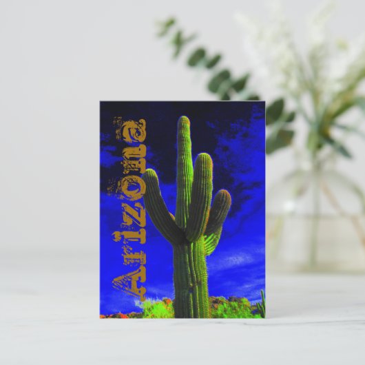 Carte Postale Mighty Saguaro (118), Arizona (Debout devant)