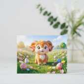 Carte Postale Mignon Bélier de la Zodiaque 3D (Debout devant)