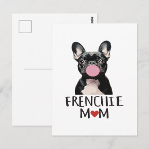 Carte Postale Mignon bouledogue français