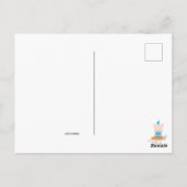 Carte Postale Mignon, Je Dis Bonjour. (Dos)