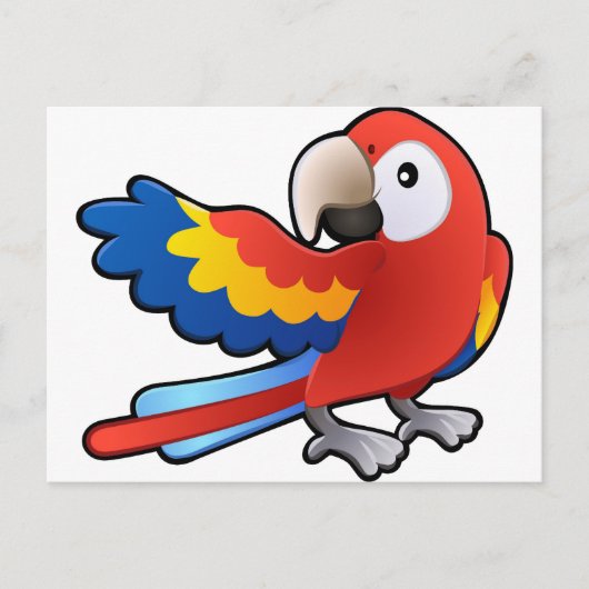 Carte Postale mignon Macaw Parrot (Devant)