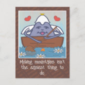 Carte Postale Mignon Moving Mountain Angel Encouragement (Devant)