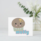 Carte Postale mignon muffy muffin (Debout devant)