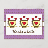 Mignon Violet Merci Beaucoup Café Merci