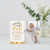 Carte Postale Mignonne C'est tellement doux d'être deux Annivers (Debout devant)