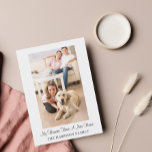 Carte Postale Mignonne Chien Funny Nouvelle Adresse Moving Faire<br><div class="desc">Laissez votre ami furry partager les nouvelles de votre nouvelle adresse. Ce mignon chien drôle faire-part en mouvement comporte une photo et un texte simple. Tout le texte à l'avant et à l'arrière est modifiable.</div>