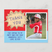 Carte Postale Mignonne discours Nuage Anniversaire Merci Photo (Devant)