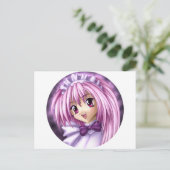 Carte Postale Mignonne fille Anime (Debout devant)