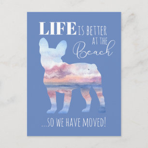 Carte Postale Mignonne French Bulldog Nouvelle Adr