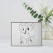 Carte postale mignonne pour toutes les occasions (Debout devant)