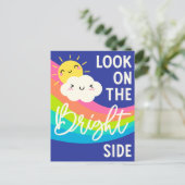 Carte Postale Mignonne regard sur le côté lumineux (Debout devant)