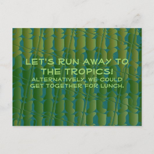 Carte Postale Mignons, rassemblons-nous. (Devant)