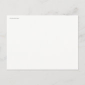 Carte Postale Migrating Geese in V-Formation (Dos)