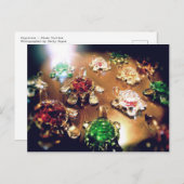 Carte Postale Migration - Tortues de verre (Devant / Derrière)