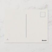 Carte Postale Migratory Swallow- Naturalist Menagerie Archive (Dos)