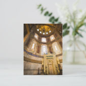 Carte Postale Mihrab à Sainte-Sophie (Debout devant)