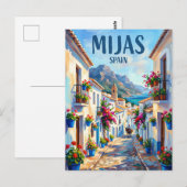 Carte Postale Mijas Espagne (Devant / Derrière)