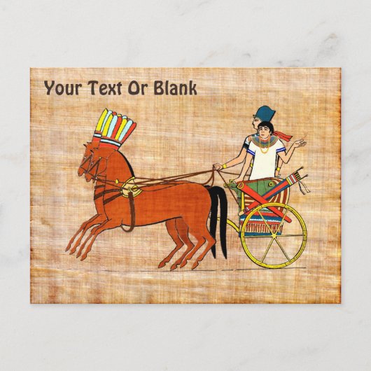 Carte Postale Miketz - Le Chariot de Joseph (Devant)