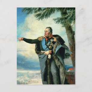 Carte Postale Mikhael Ilarionovich Golenichtchev Kutuzov