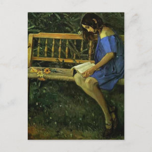 Carte Postale Mikhail Nesterov - Portrait de Natasha Nesterova