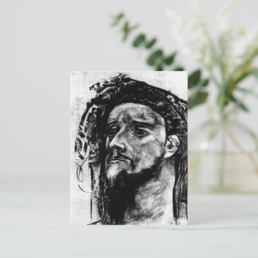 Carte Postale Mikhail Vrubel - Chef du Prophète (Debout devant)