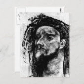 Carte Postale Mikhail Vrubel - Chef du Prophète (Devant / Derrière)