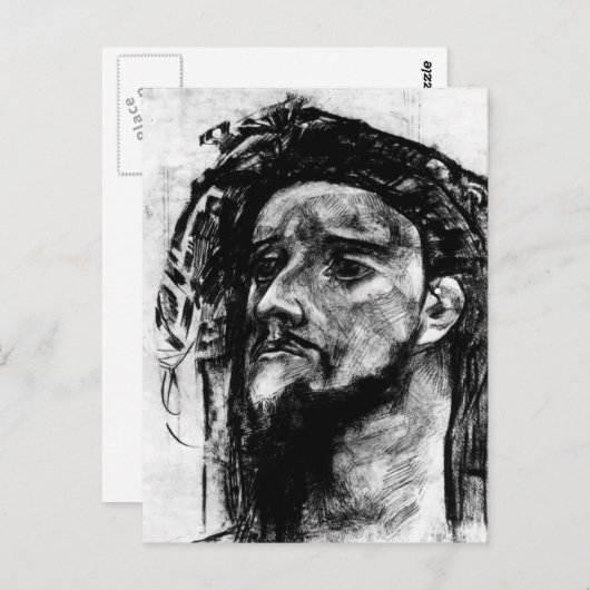 Carte Postale Mikhail Vrubel - Chef du Prophète (Devant / Derrière)