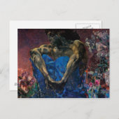 Carte Postale Mikhail Vrubel - Demon (Devant / Derrière)