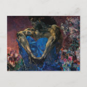 Carte Postale Mikhail Vrubel - Demon (Devant)
