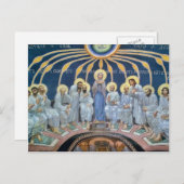 Carte Postale Mikhail Vrubel - Descente de l'Esprit Saint sur le (Devant / Derrière)
