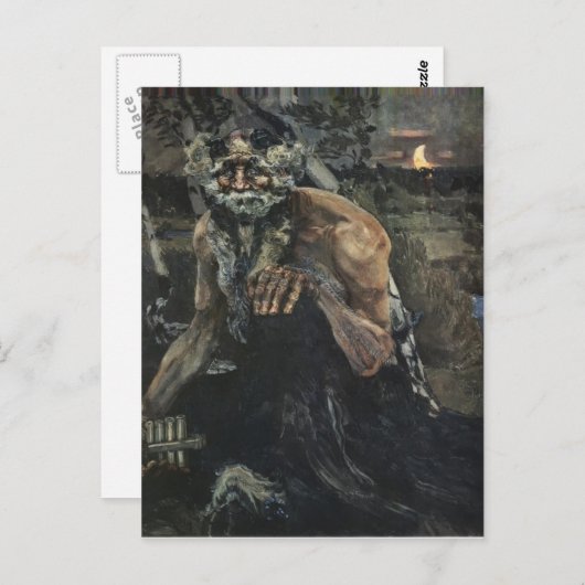 Carte Postale Mikhail Vrubel - Pan (Devant / Derrière)