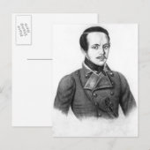 Carte Postale Mikhail Yuryevich Lermontov (Devant / Derrière)