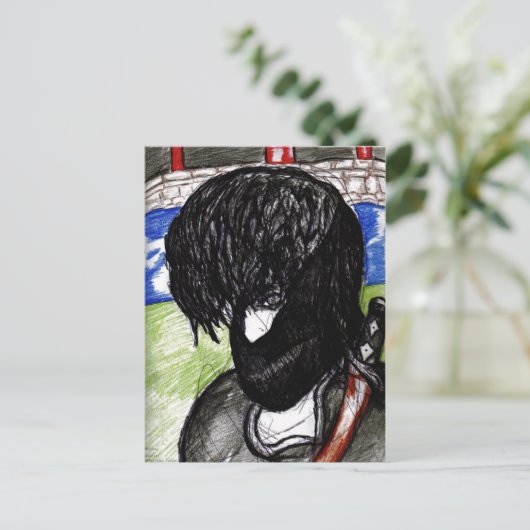 Carte Postale Miko (Debout devant)