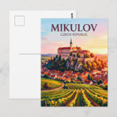 Carte Postale Mikulov République tchèque (Devant / Derrière)