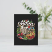Carte Postale Milan (Debout devant)