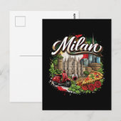 Carte Postale Milan (Devant / Derrière)