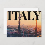 Carte postale Milan, Italie (Devant / Derrière)