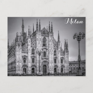 Carte Postale Milan Italie Cathédrale Voyage Photo