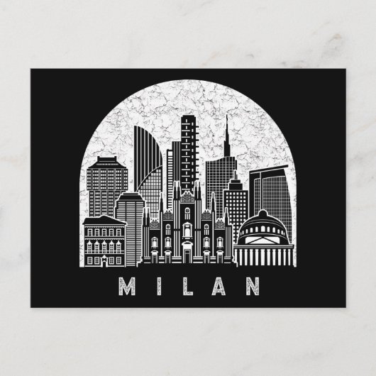 Carte Postale Milan Italy (Devant)