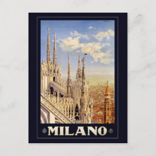 Carte Postale Milano