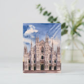 Carte Postale Milano, Milan Cathédrale Peinture (Debout devant)