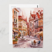 Carte Postale Milano, Milan Italie Peinture de rue (Devant / Derrière)