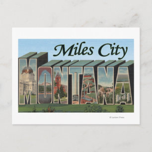 Carte Postale Miles City, Montana
