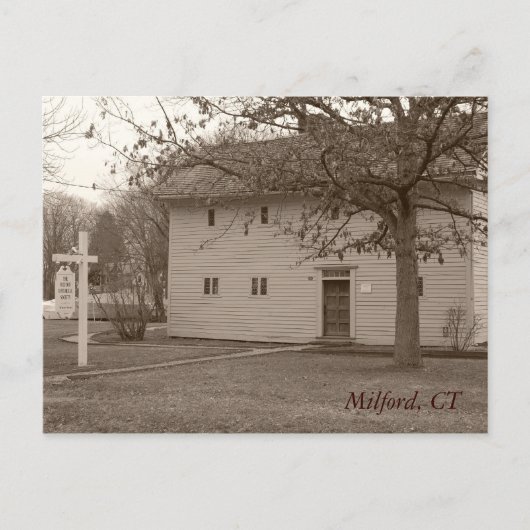 Carte postale Milford CT (Devant)