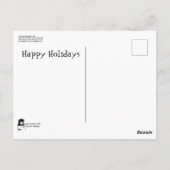 Carte Postale Milieu du siècle moderne rennes de Noël Abstraits (Dos)