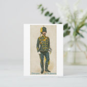 Carte postale militaire vintage (Debout devant)