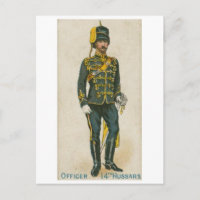Carte postale militaire vintage