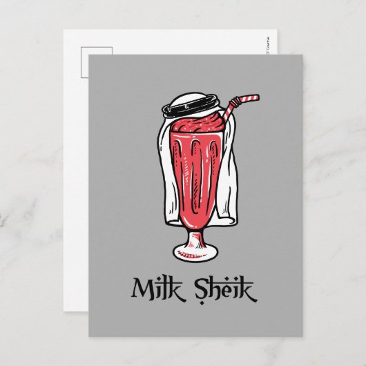 Carte Postale Milk Sheikh (Devant / Derrière)
