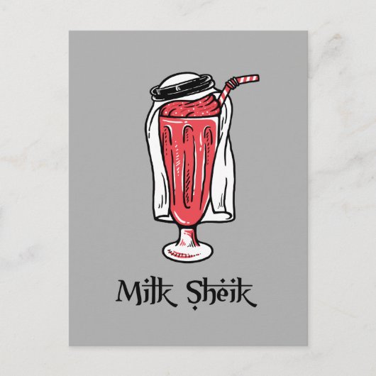 Carte Postale Milk Sheikh (Devant)