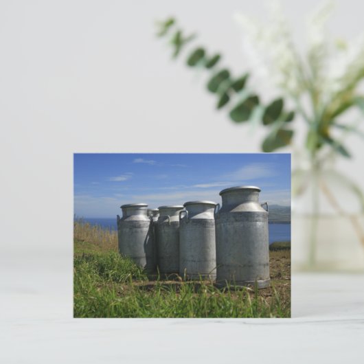 Carte Postale Milk urns (Debout devant)